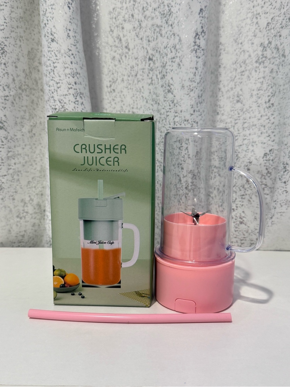 Crusher Juicer Portable Blender - Pink